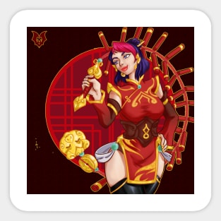 Firecracker Sejuani Sticker